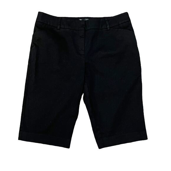 NY&C 7th Avenue SIZE 8 Bermuda Knee Length Signature Fit 4 Pocket Shorts - Picture 1 of 8
